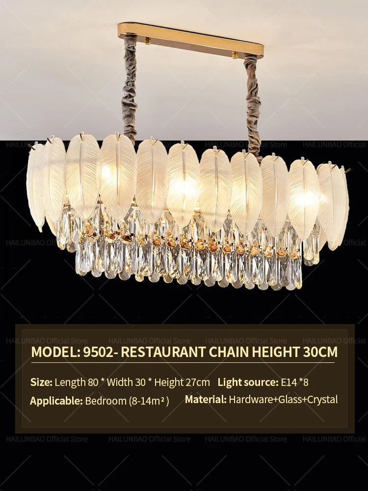 Afralia™ Luxury Crystal Chandelier: Modern Elegance for Living Room, Hall, Restaurant Lighting