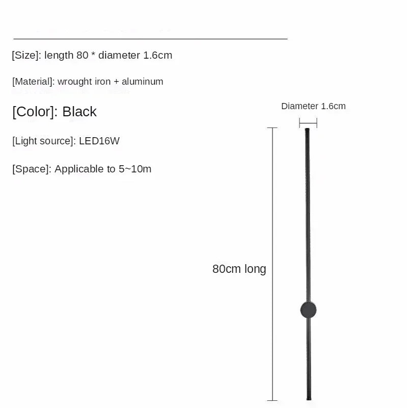 Afralia™ RGB Touch Wall Lamp LED Strip for Living Room and Bedroom