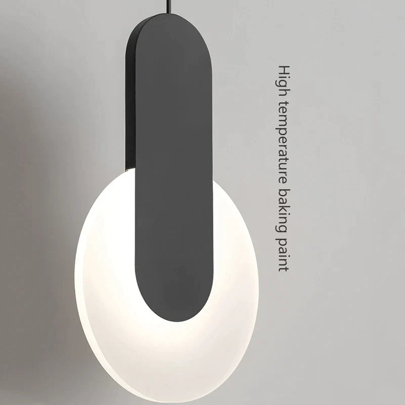 Afralia™ Modern LED Minimalist Pendant Light for Bedroom Study Living Room decor