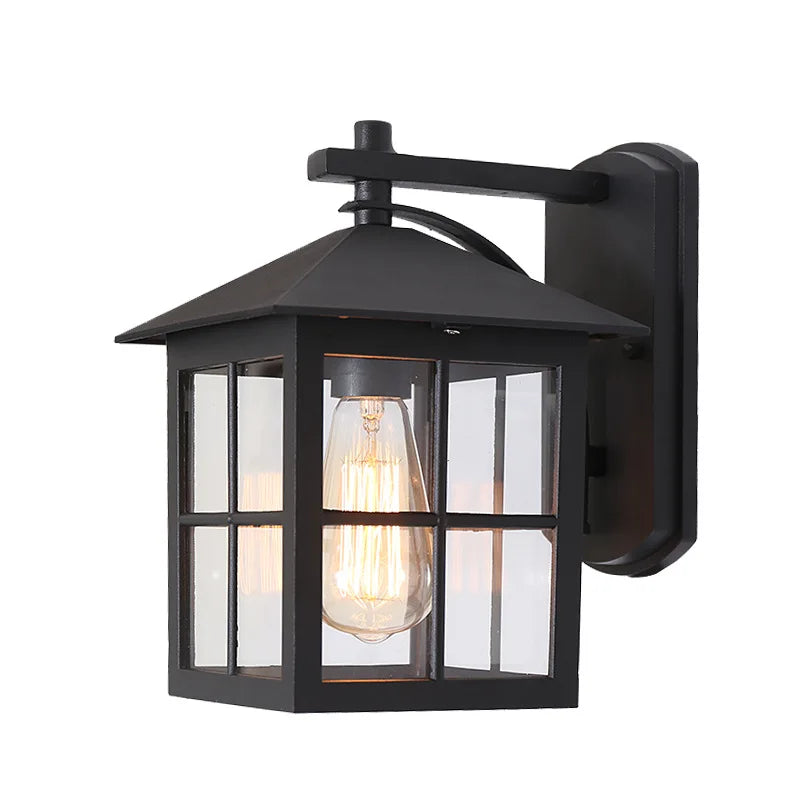 Afralia™ Outdoor Waterproof Wall Light for Villa Garden with Simple Design