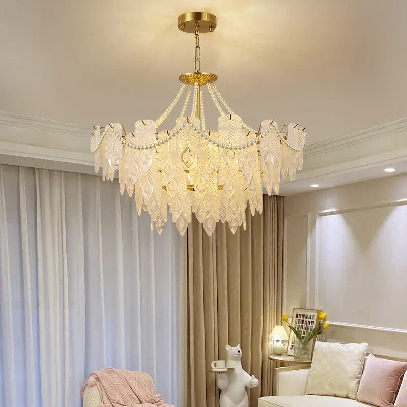 Afralia™ Crystal Chandelier Light: French Modern Luxury for Living Room, Dining Room, Bedroom