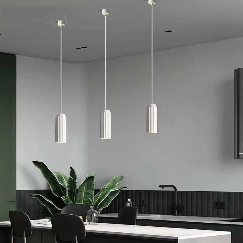 Afralia™ Nordic LED Pendant Light Ceiling Bedroom Dining Room Chandelier