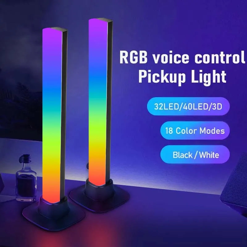 Afralia™ RGB Bar Lights: Music Control, Colorful Mood, Game Desktop Lighting