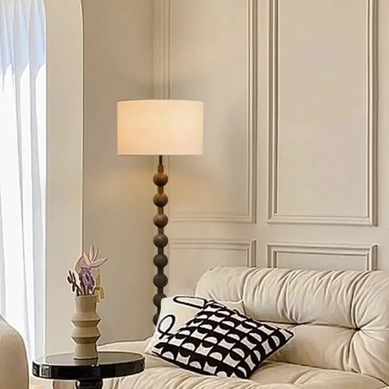 Afralia™ Retro LED Floor Lamp: Home Decor for Living Room, Bedroom, Study & Reading