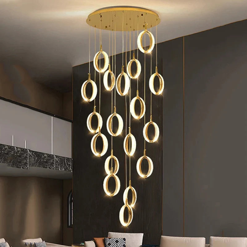 Afralia™ Vintage Pendant Ceiling Lamps Chandelier for Home Dining Room Lighting