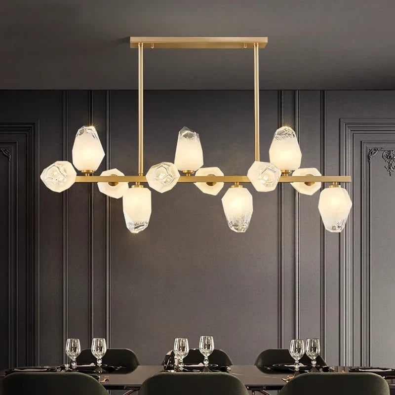 Afralia™ LED Pendant Light Chandeliers for Modern Home Decor Living Room Dining Room Lighting