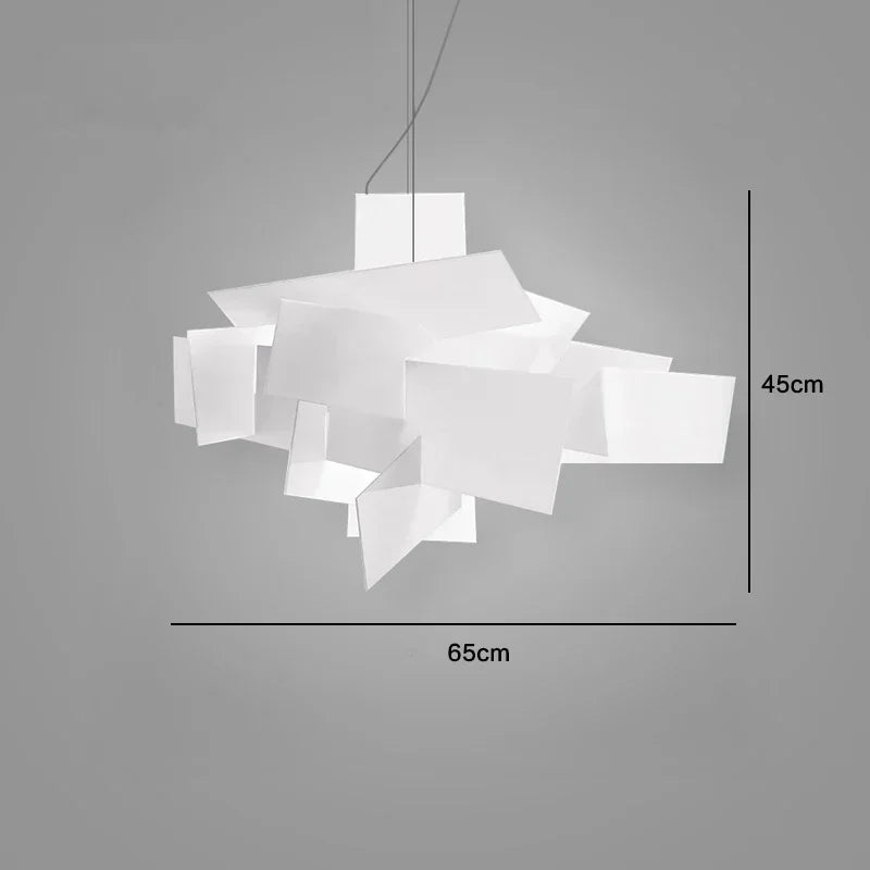 Afralia™ Big Bang Stacking LED Pendant Lamp D65cm/95cm