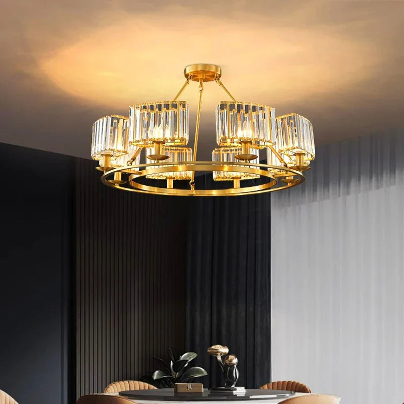 Afralia™ Modern Pendant Light: LED Chandelier for Dining Room Decor