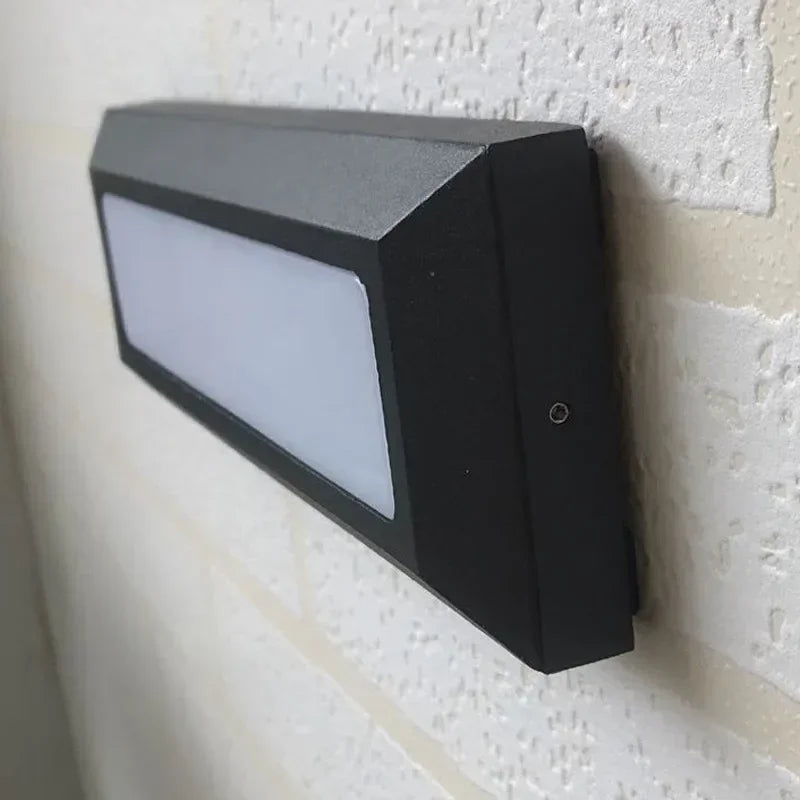 Afralia™ Outdoor Corner Step and Stair Radar Induction Wall Light