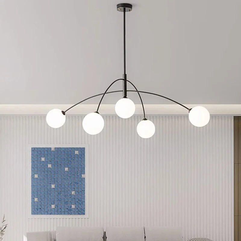 Afralia™ Modern Indoor Pendant Lights Ceiling Chandelier LED Lighting