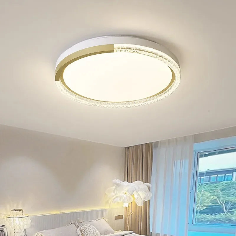 Afralia™ Modern LED Ceiling Lamp Chandelier - Stylish Lighting Fixture for Living, Dining, and Bedrooms