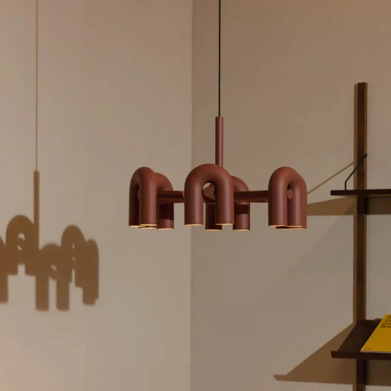 Afralia™ Cirkus Tube Wall Lamp: Minimalist U-shaped Sconce for Bedside Reading & Decor