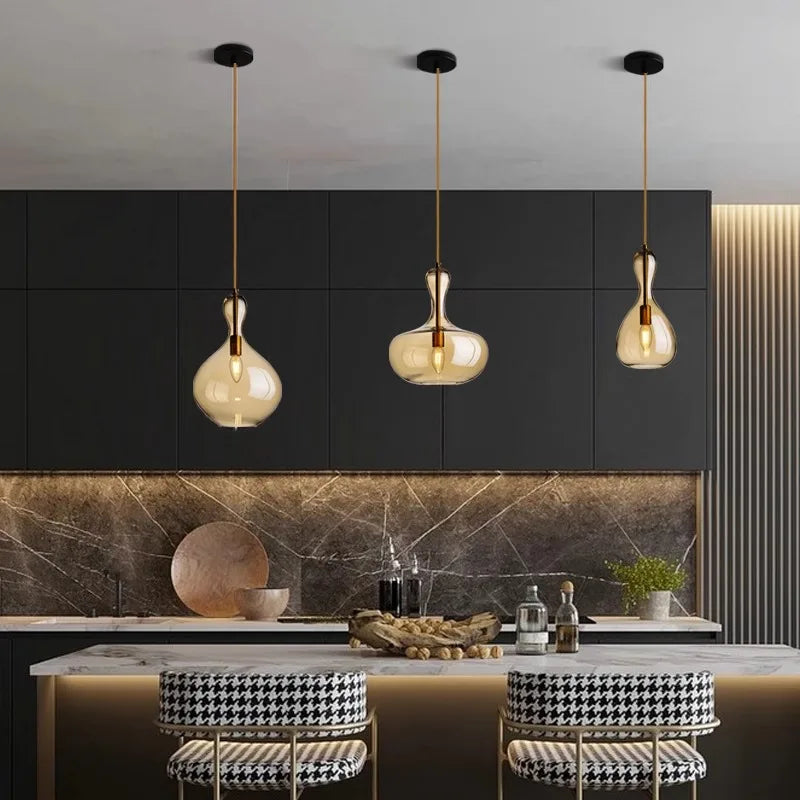 Afralia™ Modern LED Pendant Chandeliers for Living and Dining Rooms