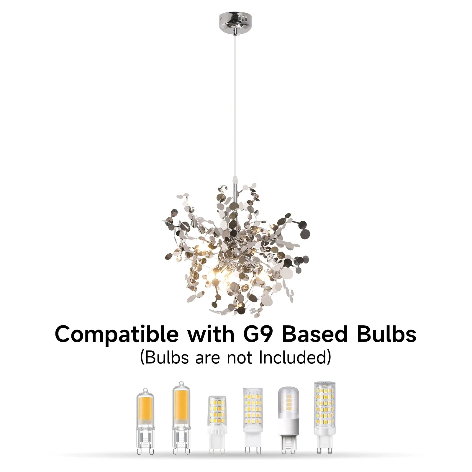 Nordic Dandelion Chandelier by Afralia™ - Modern Ceiling Lamp for Living Room Dining Decor