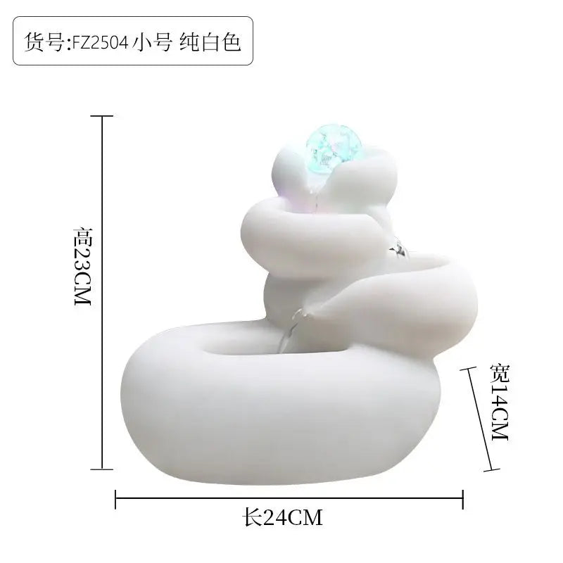 Afralia™ Circulating Water Fountain for Living Room and Entrance Hall Decoration