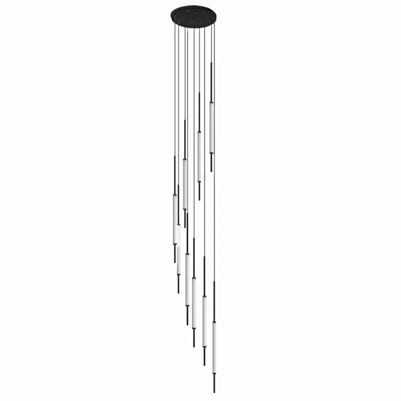 Afralia™ Modern LED Branch Chandelier for Villa Living Room and Dining Area