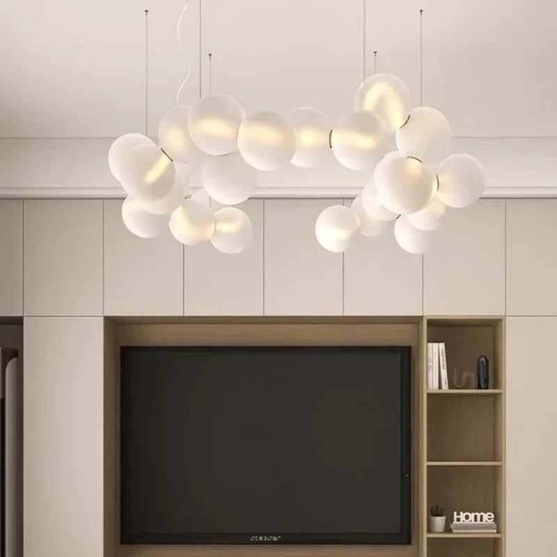 Afralia™ Modern LED Pendant Chandeliers for Living Room and Dining Room Lighting