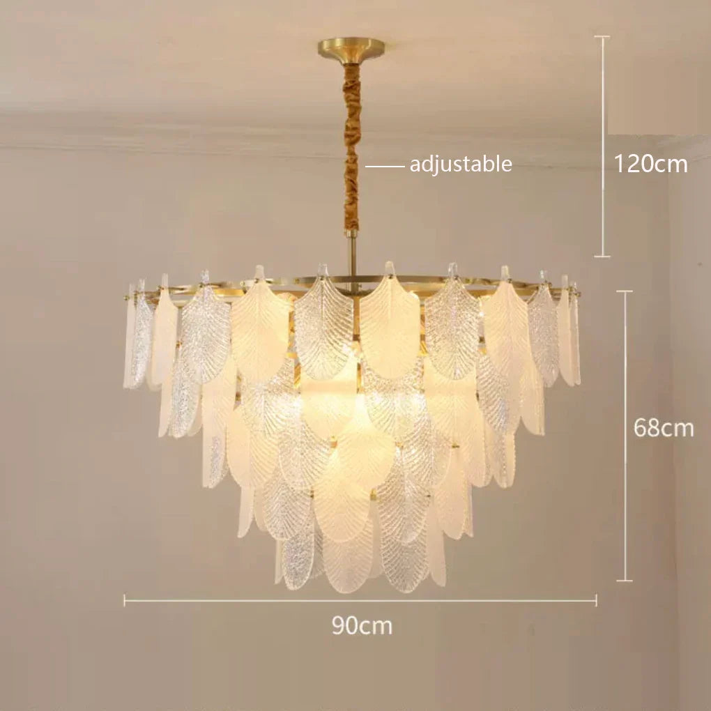 Afralia™ Tree Branch Chandelier: Metal Art Glass Hanging Lamp for Living Room and Kitchen