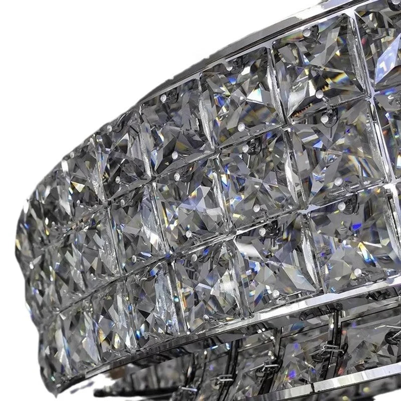 Afralia™ Crystal Chandelier 2025 Round Design for Living Room Bedroom Diningroom