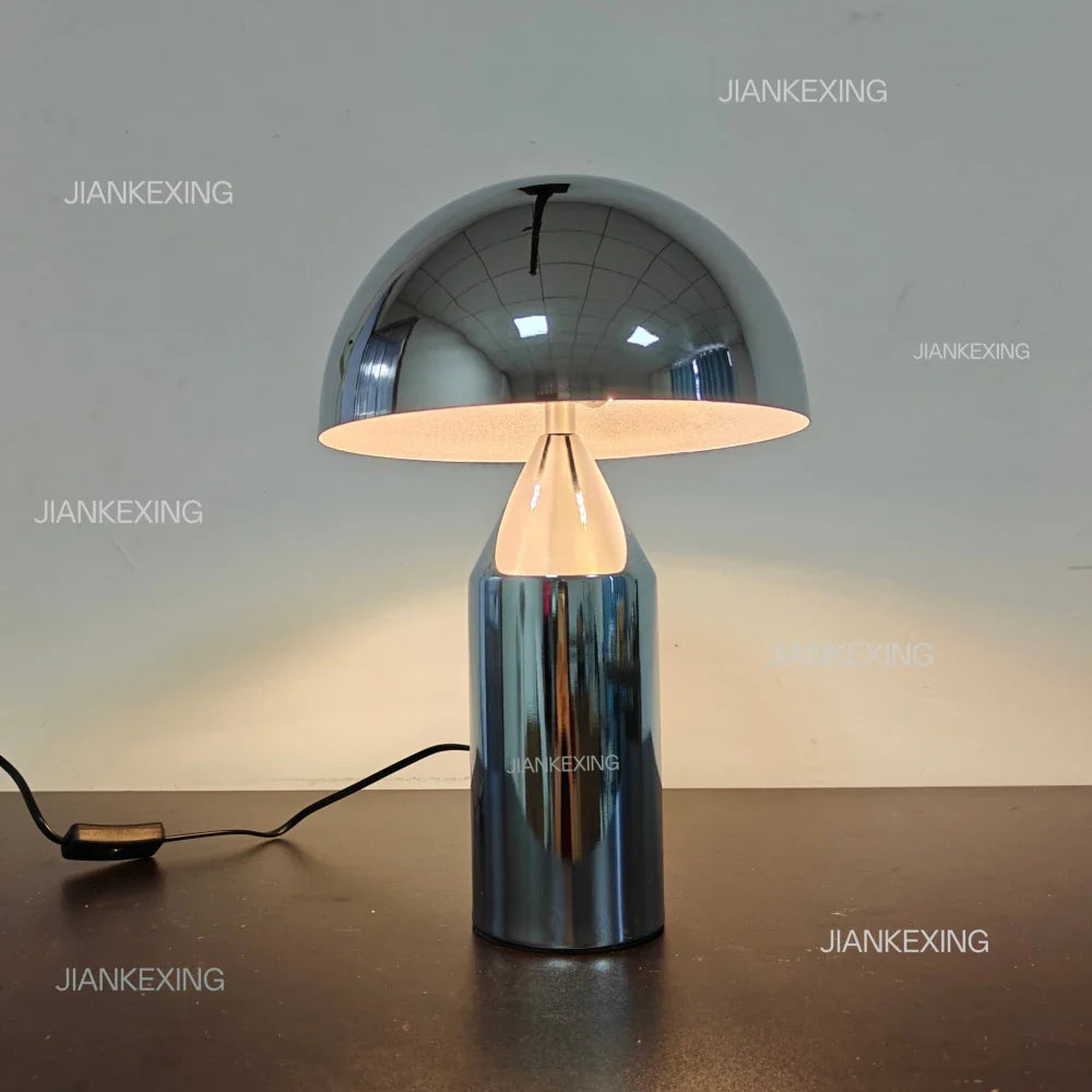 Afralia™ Designer Mushroom Desk Lamp LED Light for Bedroom