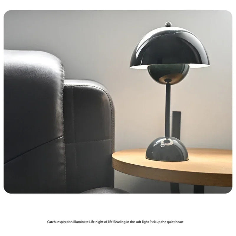 Afralia™ LED Decorative Table Lamp - 3 Color Charging Atmosphere Light