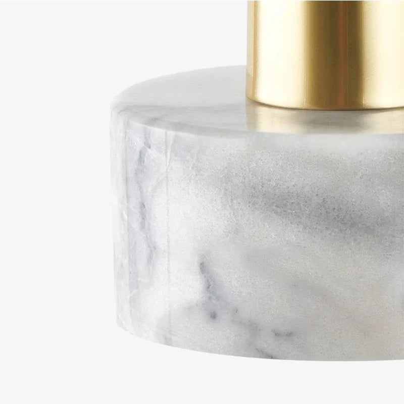 Afralia™ Green Marble Pendant Light: Luxury Hanging Lamp for Dining Room, Bedside, Hotel.