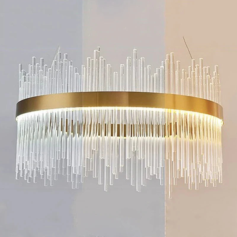 Afralia™ Modern LED Pendant Chandeliers for Living and Dining Room Lighting