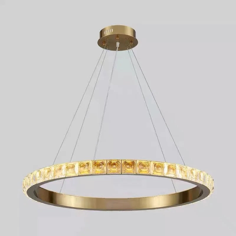 Afralia™ Luxury Crystal LED Chandeliers for Living Room, Kitchen, and Hotel