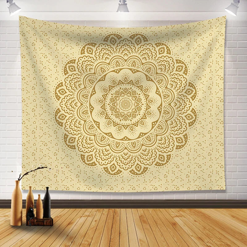 Afralia™ Bohemia Room Fabric Poster Cloth Tapestries for Home Decoration