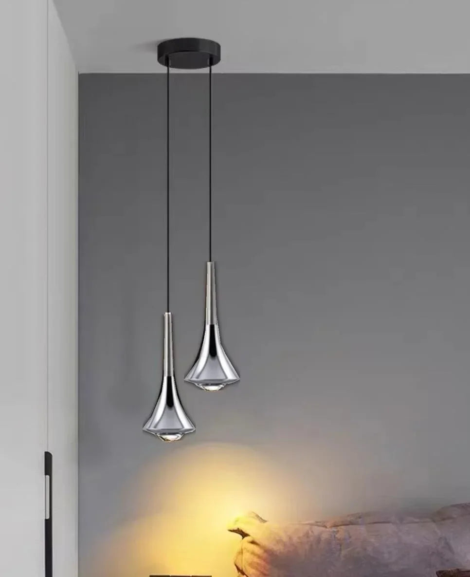 Afralia™ Modern LED Pendant Light Fixture for Bedroom Living Room Kitchen Dining Home Decor