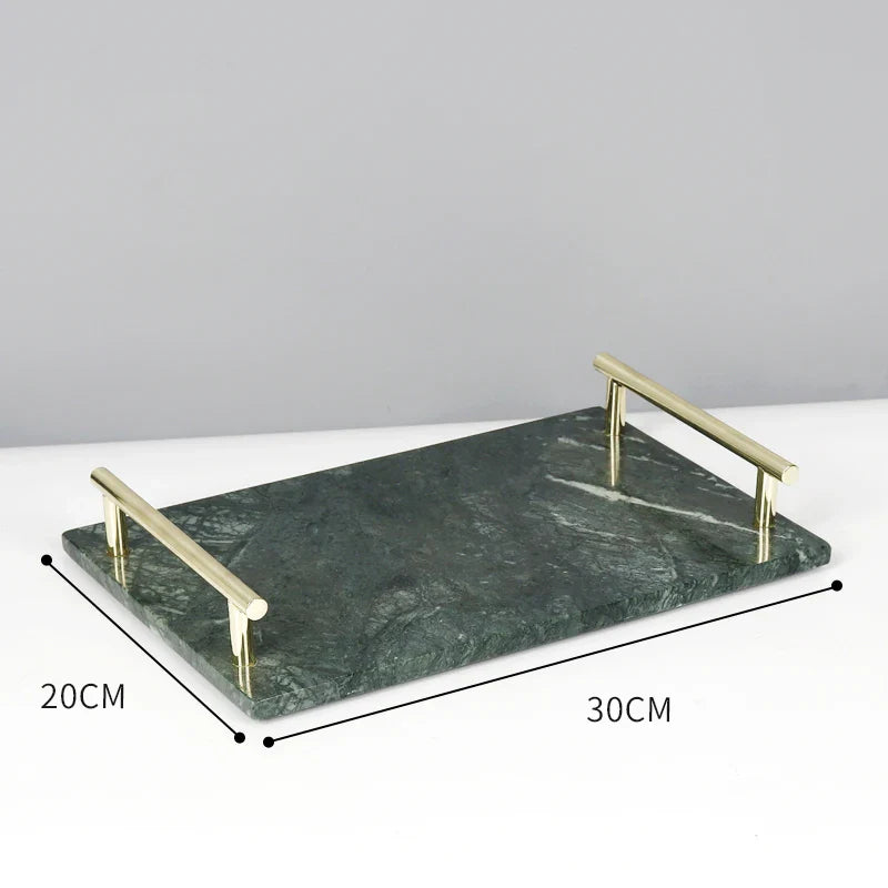 Afralia™ Luxury Gold Marble Bathroom Set with Accessories