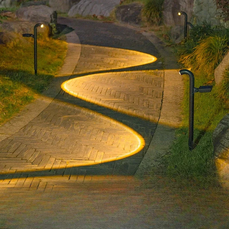 Afralia™ Solar Pathway Lights: Durable Illumination for Driveway and Garden