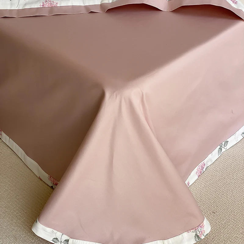 Afralia™ Egyptian Cotton Print Bedding Set - Queen King Ru Size Sheets Pillowcases Blanket Cover