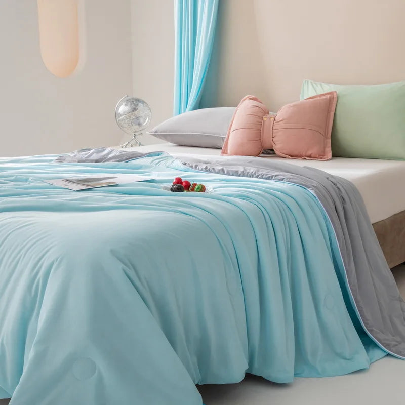 Afralia™ Cool Fiber Summer Blanket - Soft, Smooth & Comfortable Cooling Quilt