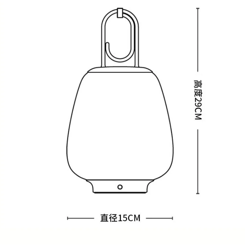 Afralia™ Rechargeable Table Lamp for Home Office Desk Bedroom Lighting