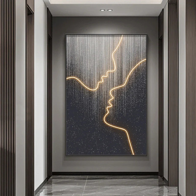 Afralia™ Crystal Porcelain LED Wall Lights for Modern Home Decor & Lighting