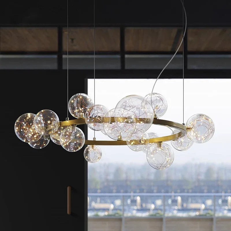 Afralia™ Nordic Pendant Chandelier: Elegant Ceiling and Dining Room Lighting