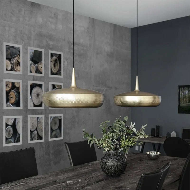 Afralia™ Modern Luxury Hollow Out Pendant Light for Bedroom Living Room Bar Hallway