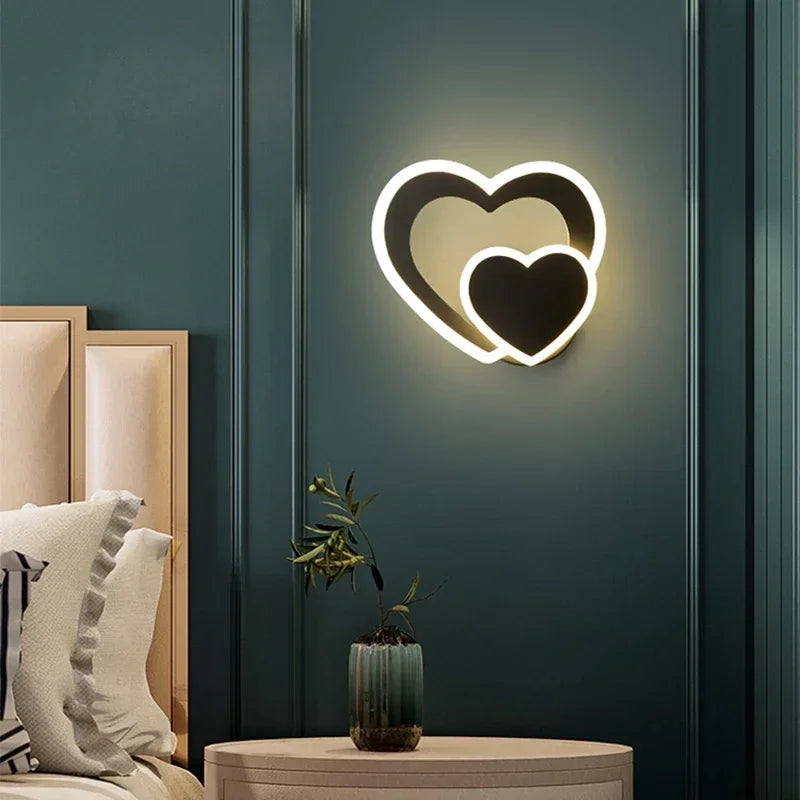 Afralia™ Modern LED Wall Lamp for Bedroom Bedside - Contemporary Indoor Lighting Fixture