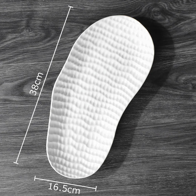 Afralia™ Ceramic Fruit Bowl Tray for Snacks & Desserts