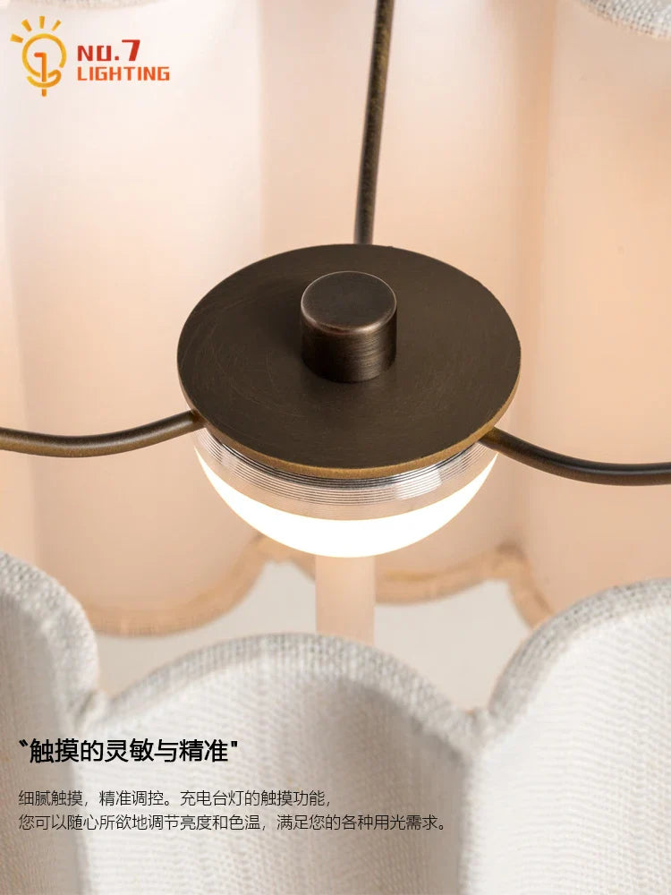 Afralia™ Marble Table Lamp Touch Switch USB Charging Minimalist Modern Light Fixtures