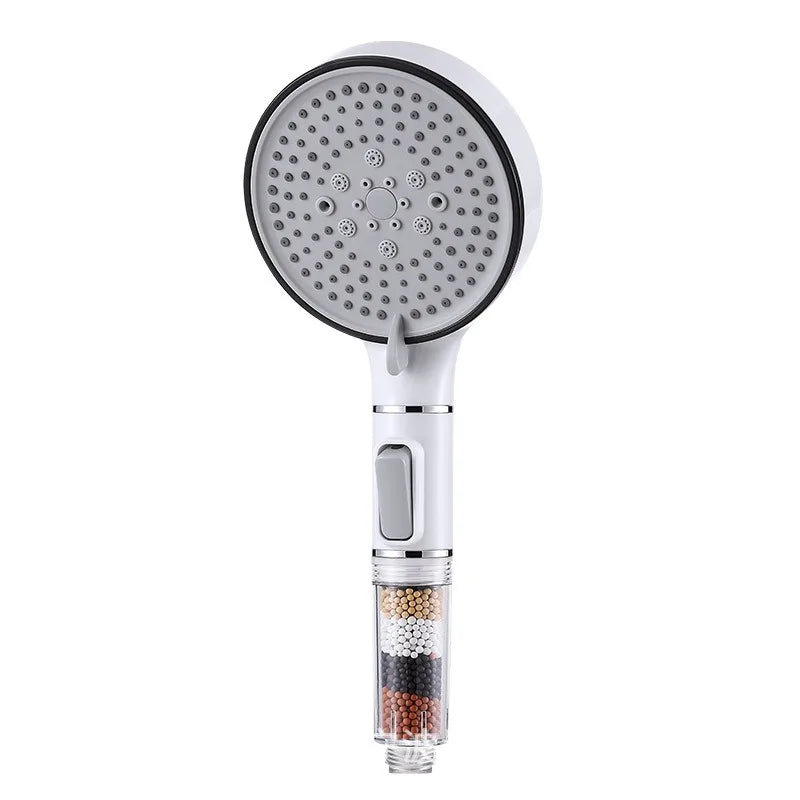 Afralia™ 5-Speed High-Pressure Calcium Sulfite Shower Head for Purification & Relaxation