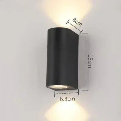 Afralia™ Waterproof Porch Garden Wall Lamp for Indoor & Outdoor Decoration