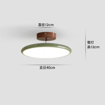 Afralia™ Dimmable Nordic Ceiling Lamp Downlight for Living Room Bedroom