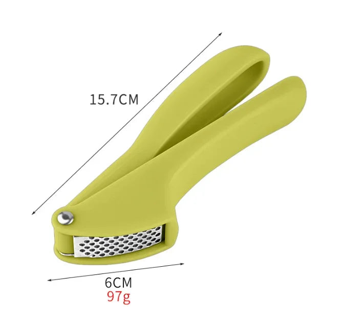Afralia™ Garlic Rammers: Manual Zinc-Alloy Press for Multifunctional Cuisine - Peel, Press, & Squeeze