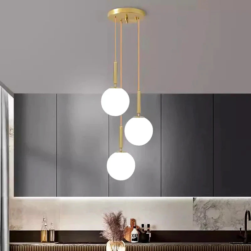 Afralia™ Modern Pendant Chandelier for Living Room Indoor Lighting