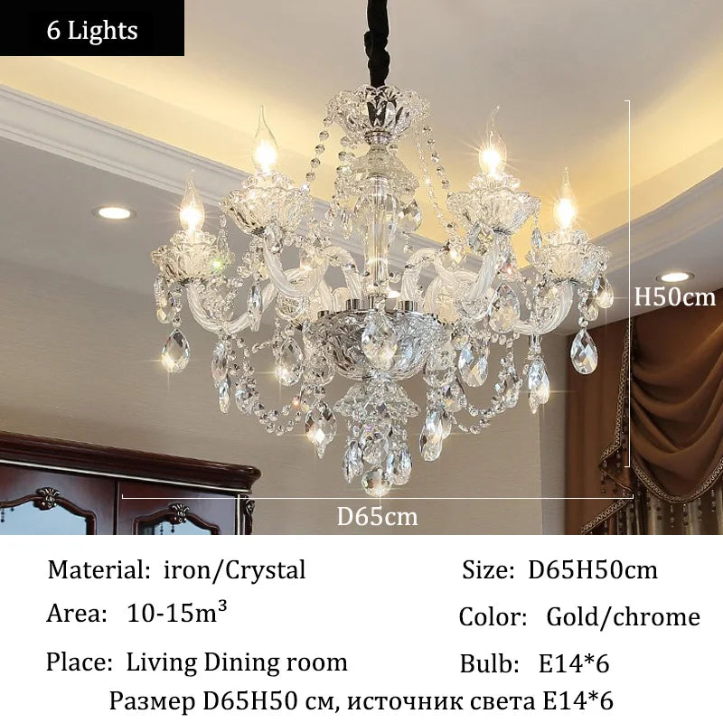 Afralia™ Crystal Chandeliers: Luxury LED Ceiling Pendant Lights for Elegant Villa Living Room