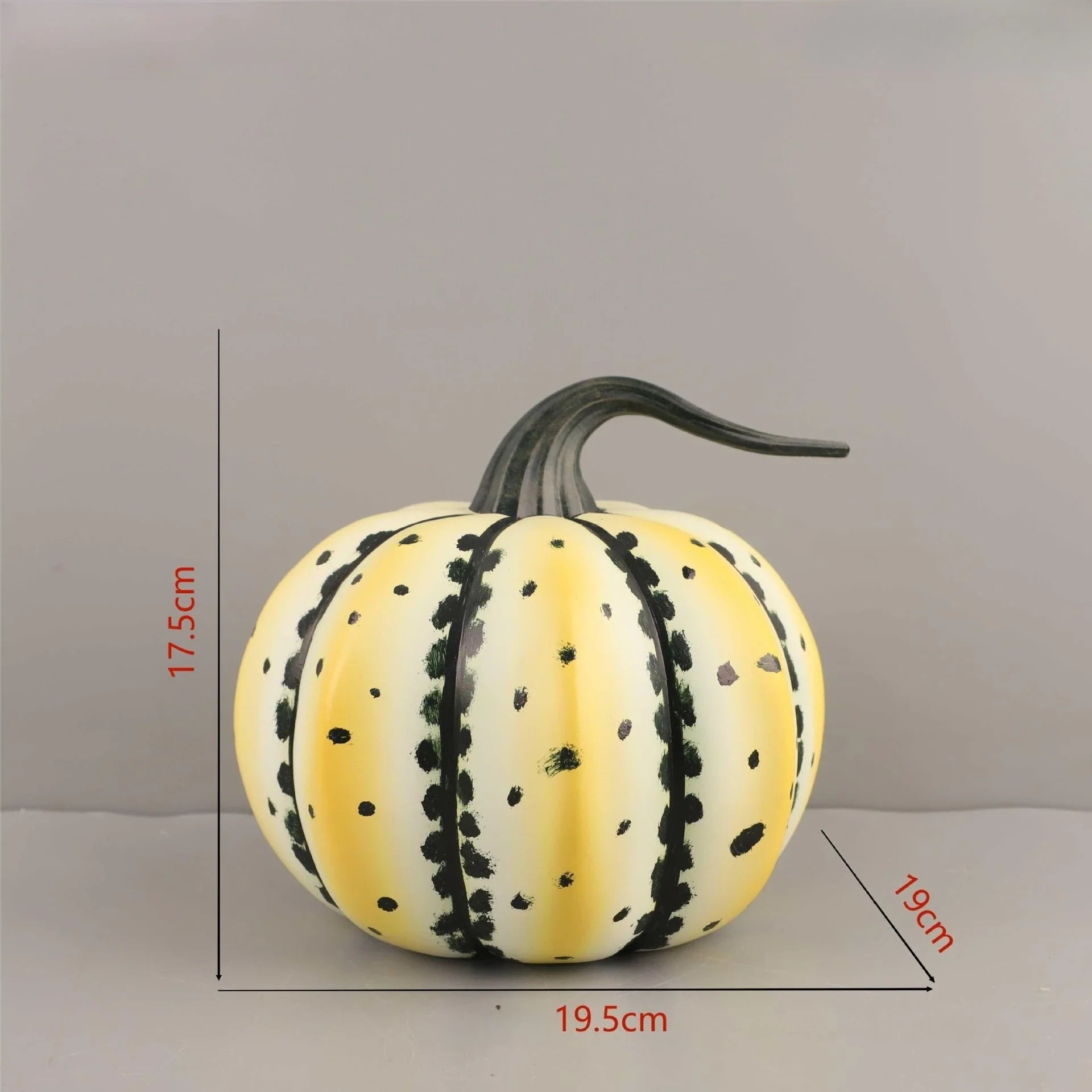 Afralia™ Spotted Little Pumpkin Figurine - Halloween Home Decoration
