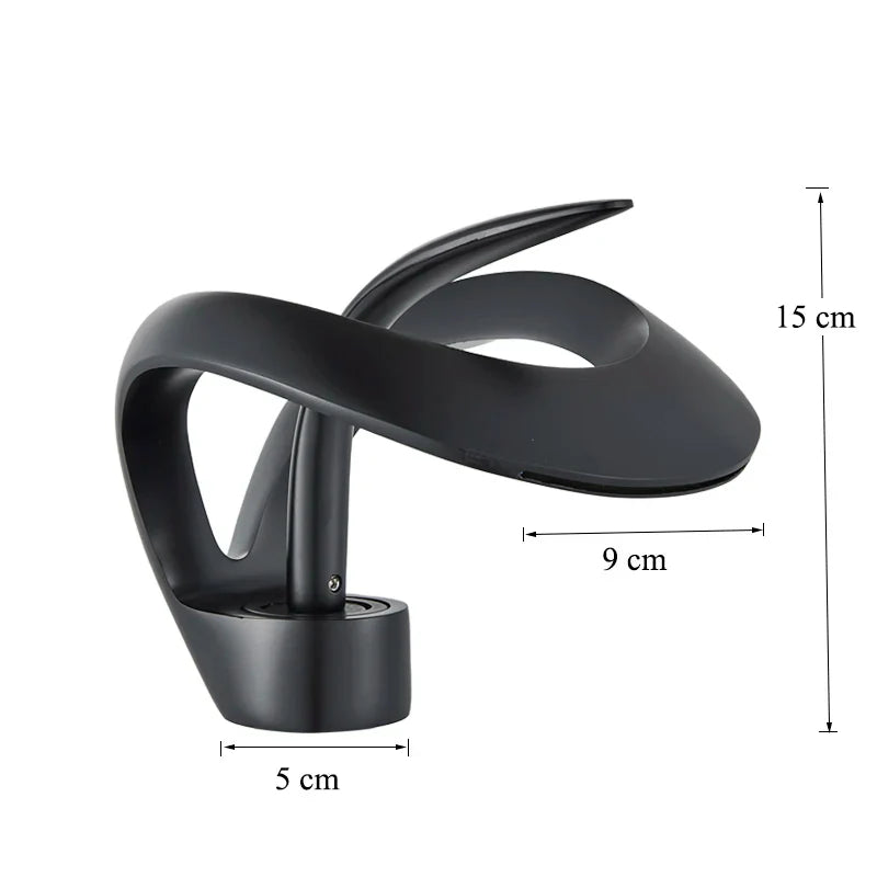 Afralia™ Waterfall Basin Faucet - Solid Brass Deck Mount Sink Mixer Tap for Bathroom