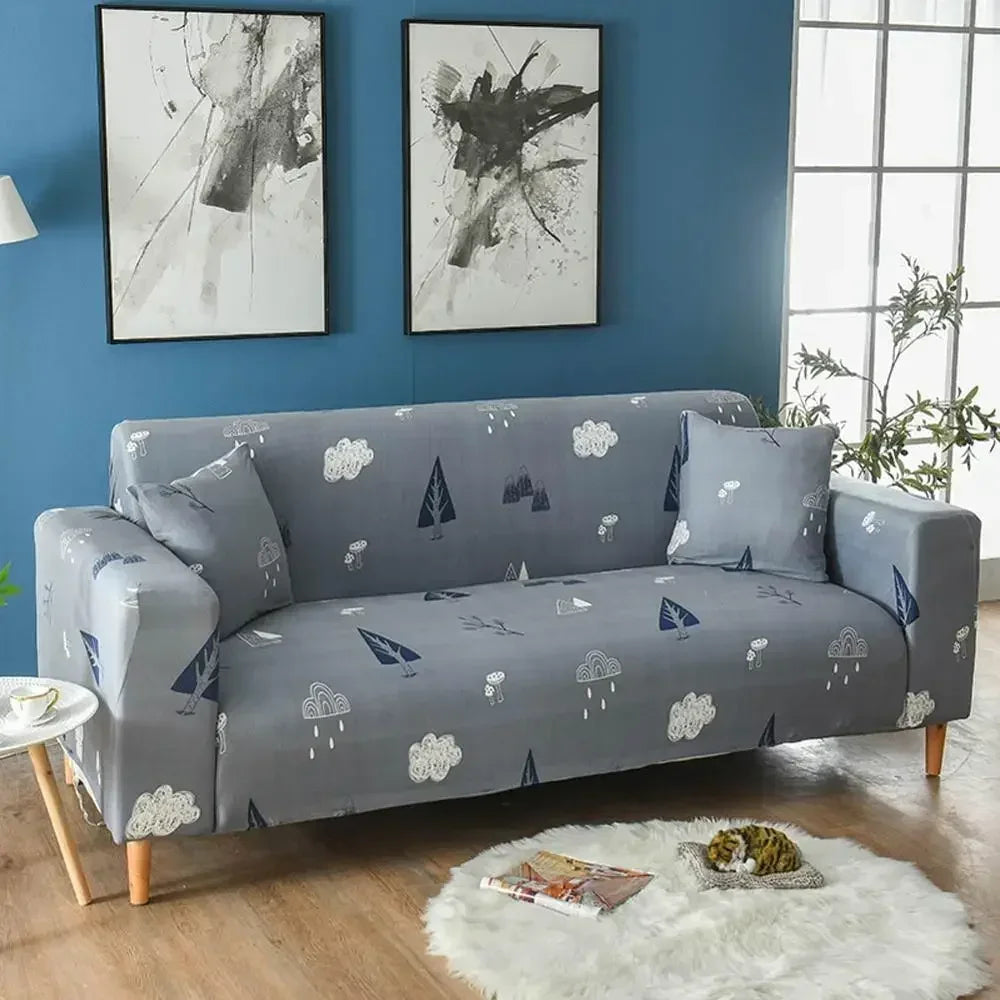 Afralia™ Stretch Sofa Cover Slipcover - Chair Loveseat L Shape Sofa Protector